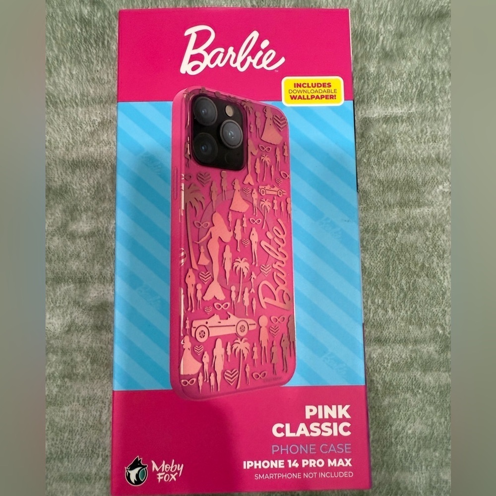 Barbie Black & White + Classic pink Phone Case for iPhone 14 Pro Max - Picture 14 of 16
